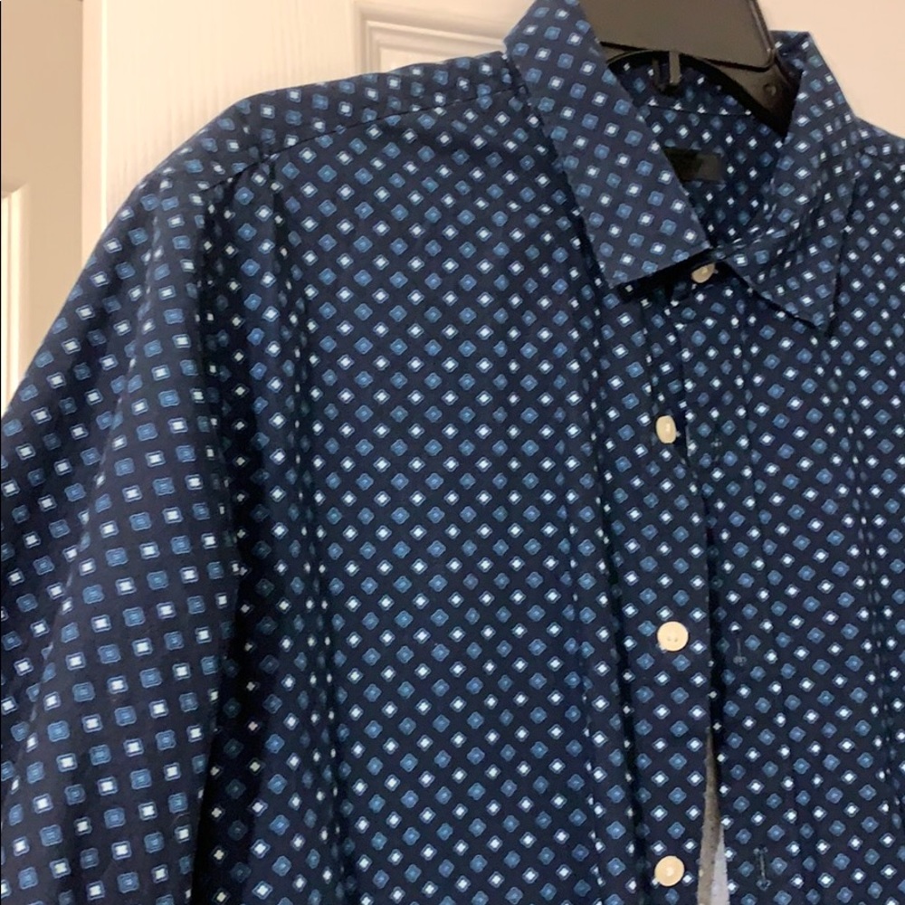 Claiborne Men’s Casual Button Up T-Shirt